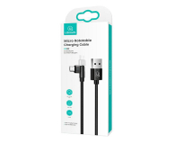USAMS Kabel pleciony obrotowy U60 2A microUSB czarny - 1569082 - zdjęcie 2